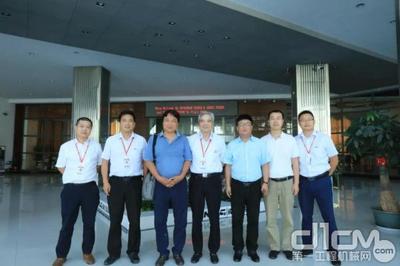 美巢集團(tuán)到訪南方路機(jī)，共商砂漿綠色智慧工廠藍(lán)圖