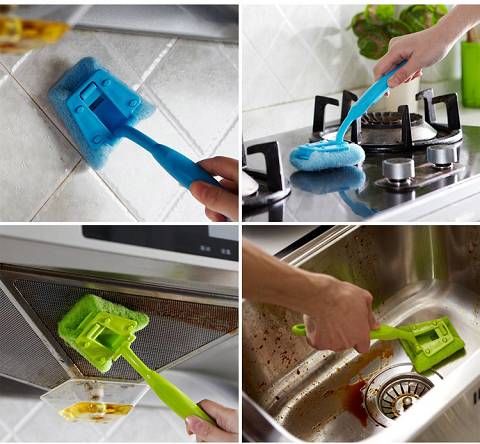 創(chuàng)意家居生活日用品強(qiáng)力去污刷多功能廚房清潔刷 1個裝