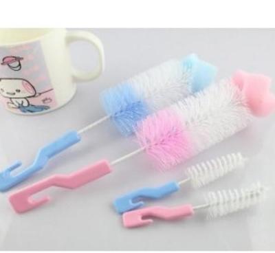 日式奶瓶刷與奶嘴杯子清潔刷 雙倍潔凈，呵護健康